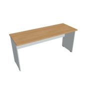 Pracovný stôl Gate, 160x75,5x60 cm, dub/sivý