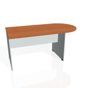 Doplnkový stôl Gate, 160x75,5x80 cm, čerešňa/sivá