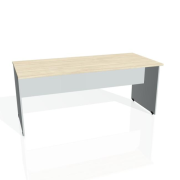Rokovací stôl Gate, 180x75,5x80 cm, agát/sivá