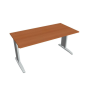 Pracovný stôl Cross, 160x75,5x80 cm,čerešňa/kov