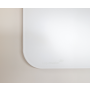 Tabuľa GLASSBOARD matná oblé rohy 100x150, šedá