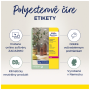 Etikety polyesterové veľmi odolné 210x297mm Avery A4 25 hárkov priehľadné