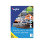 Etikety univerzálne odnímateľné 105x37 mm Agipa A4 100 hárkov