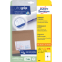 Etikety univerzálne 105x148mm Avery A4 25+5 hárkov
