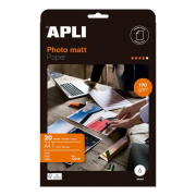 Fotopapier APLI A4 matný, 170g, 20 hárkov