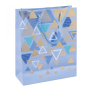 Darčeková taška DONAU HOME, laminovaná, 25x30x10cm, celoročná, šnúrka, mix motívov bez možnosti