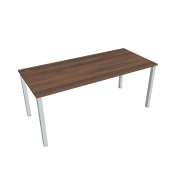 Pracovný stôl Uni, 180x75,5x80 cm, orech/sivá