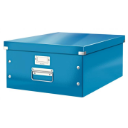 Veľká krabica A3 Click & Store modrá